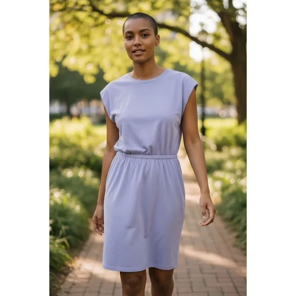 Express dress lavender color sz Large NWT